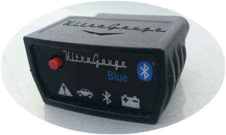 UltraGauge Blue Example Fuel Ecomony Page