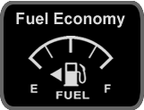 Ultragauge Blue Fuel Economy